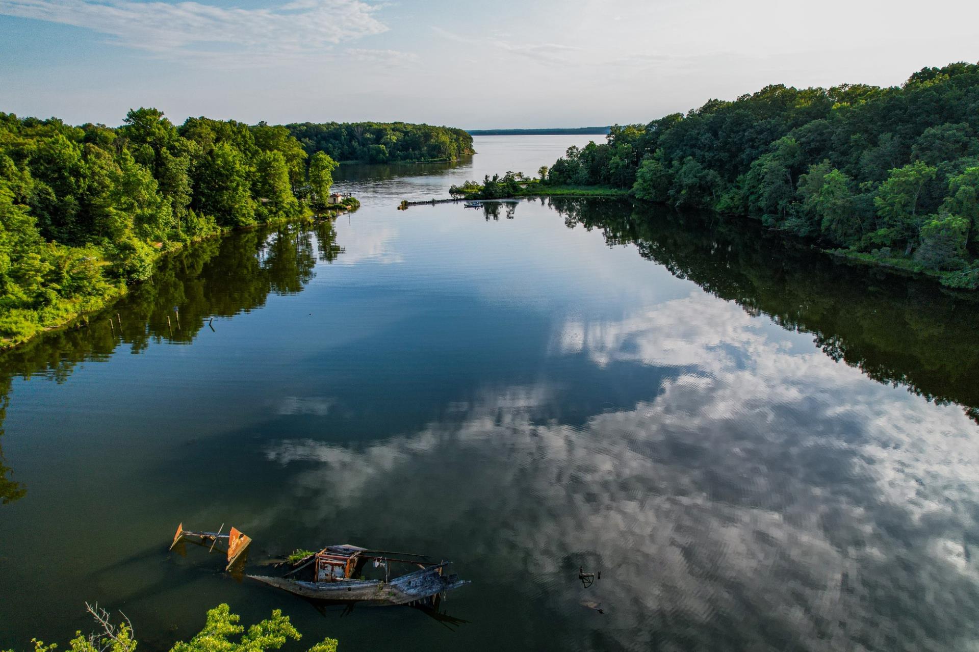 Mallows Bay Aerial Burn Basin
