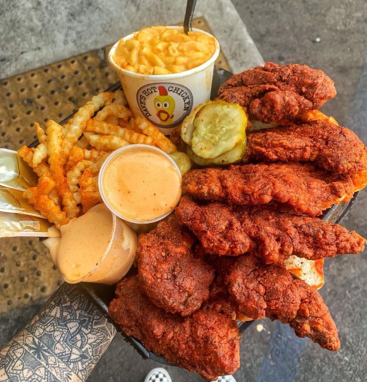 Daves hot chicken