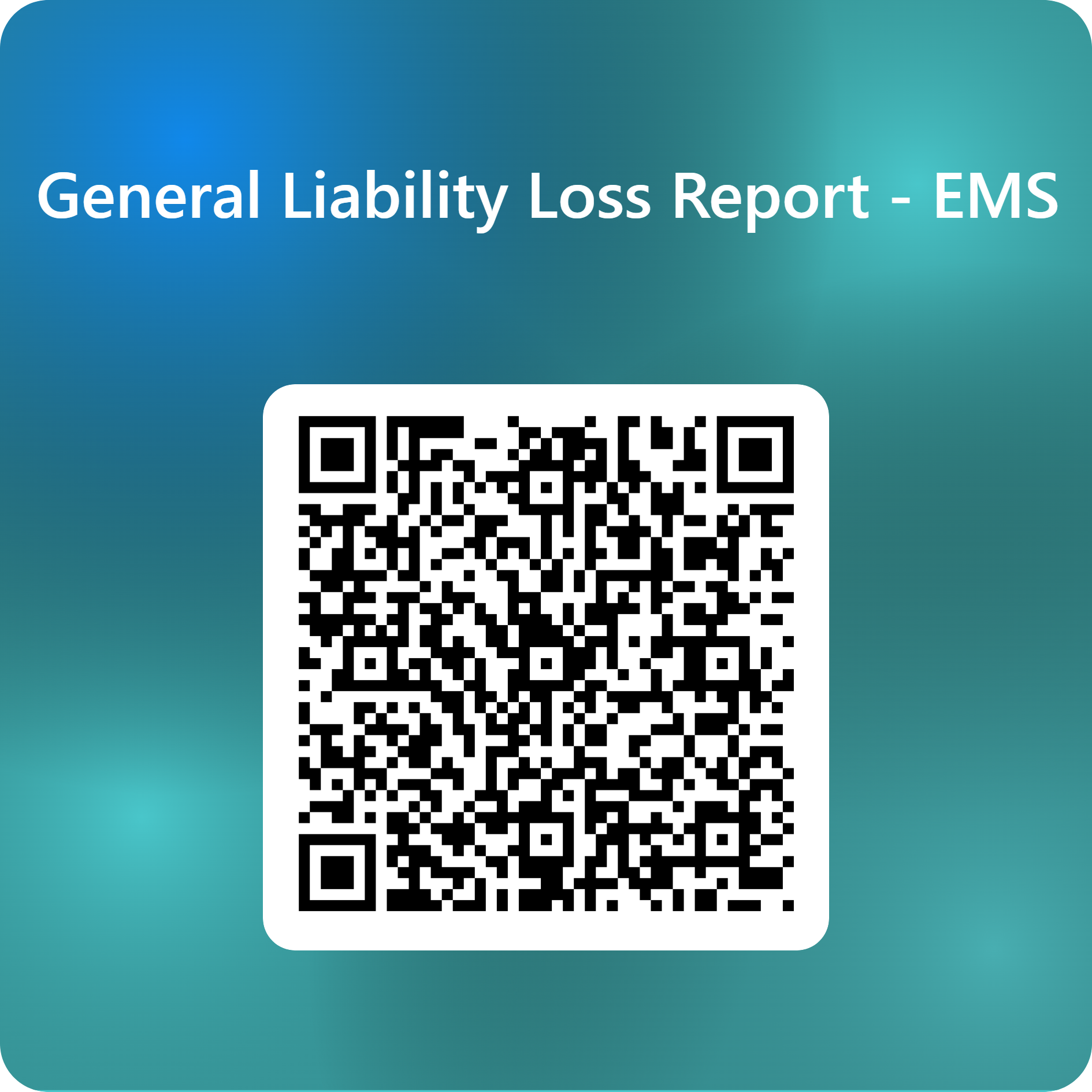 QRCode for General Liability Loss Report - EMS