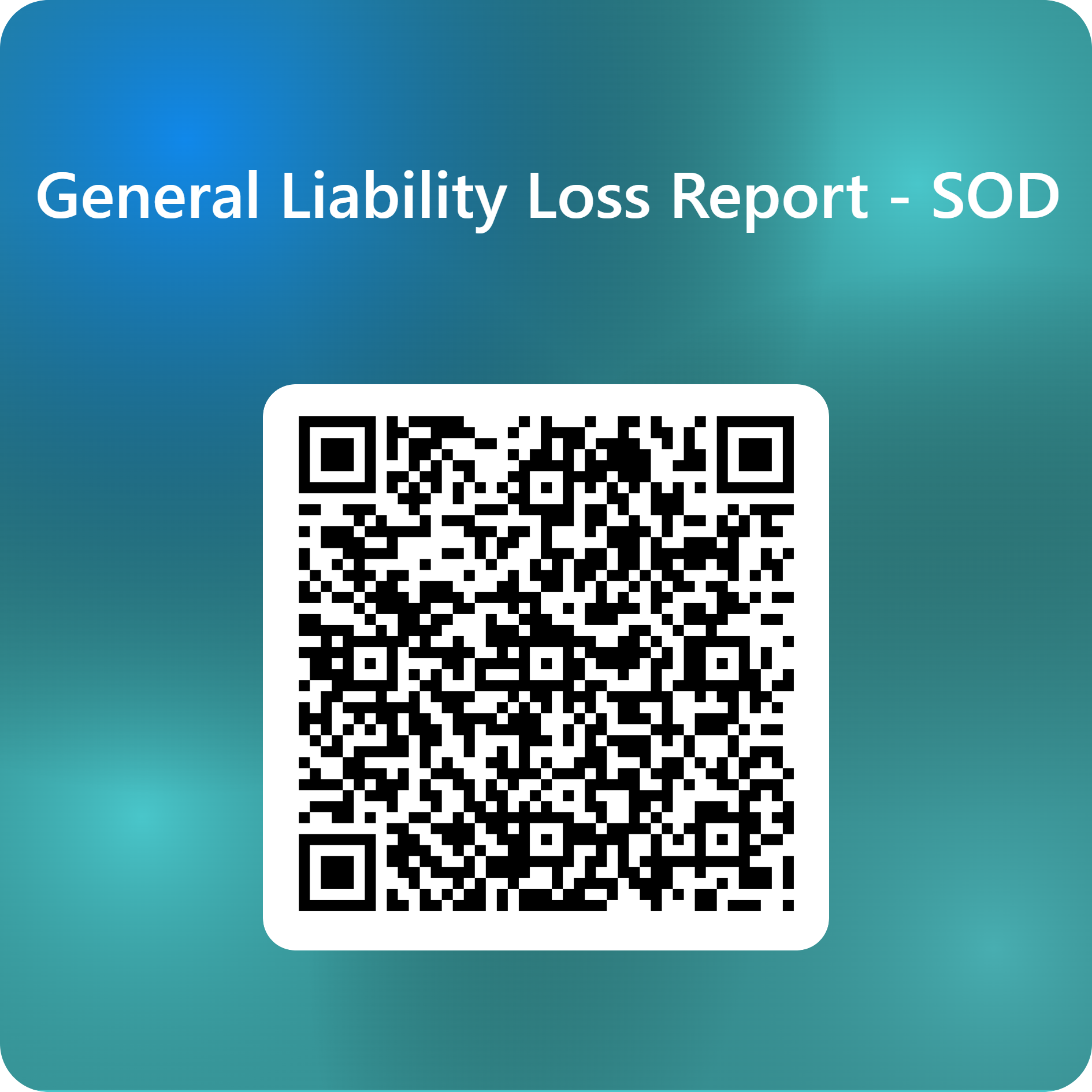 QRCode for General Liability Loss Report - SOD