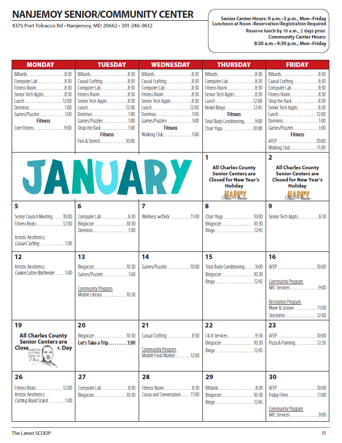 01 - January Nanjemoy SCOOP