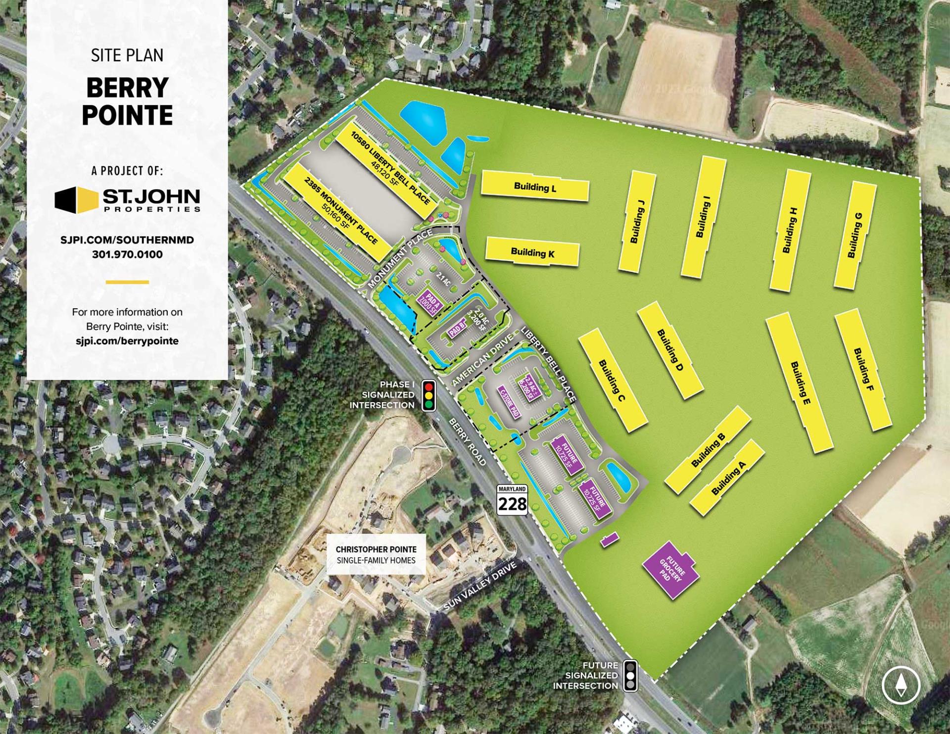 Berry Pointe siteplan