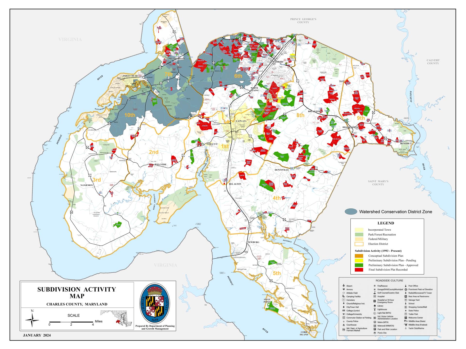 Subdivision Activity Map