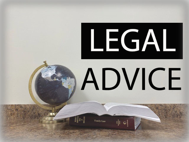 Family Law Book and Globe - Legal Advice