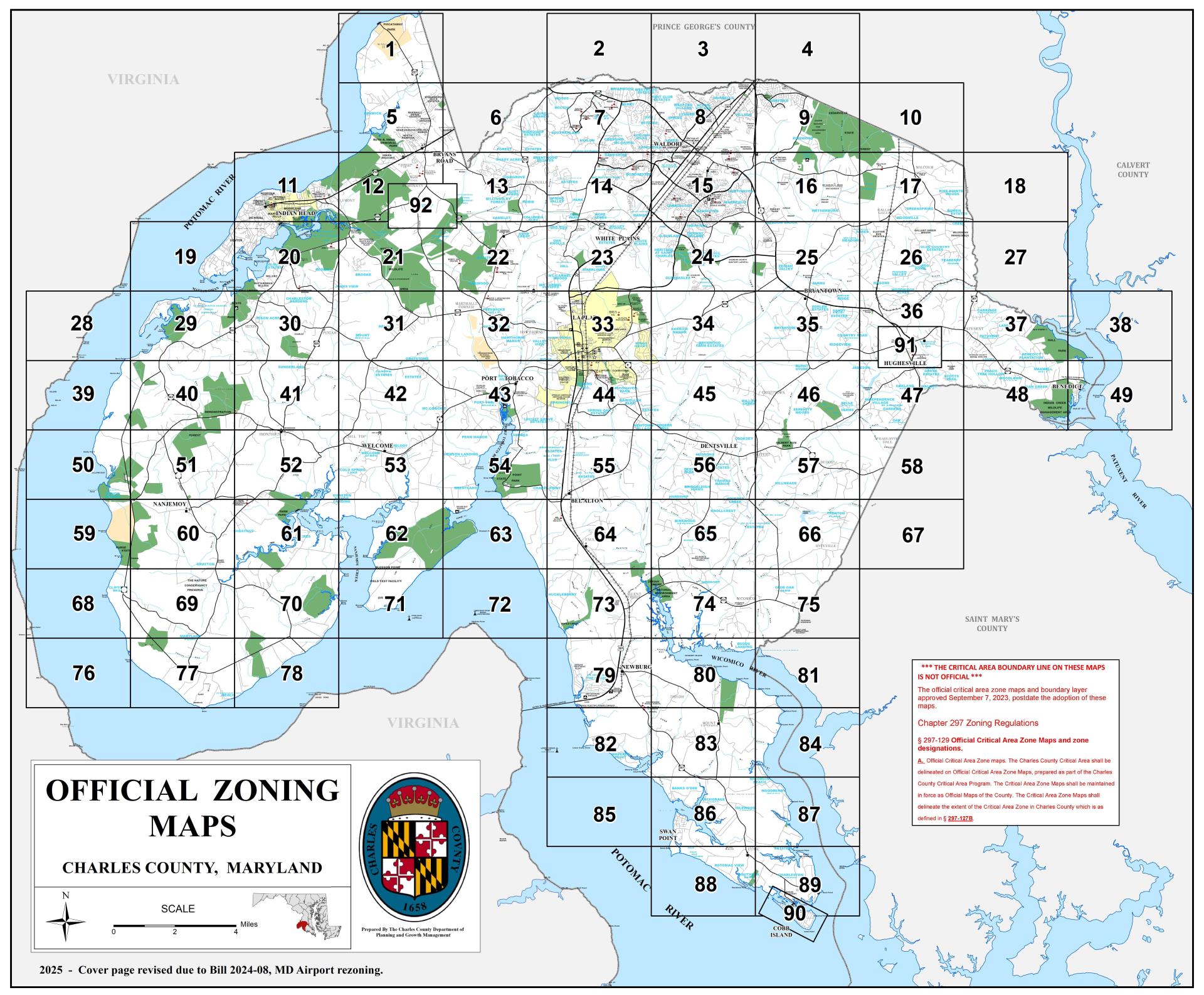 Zoning Map Index Page