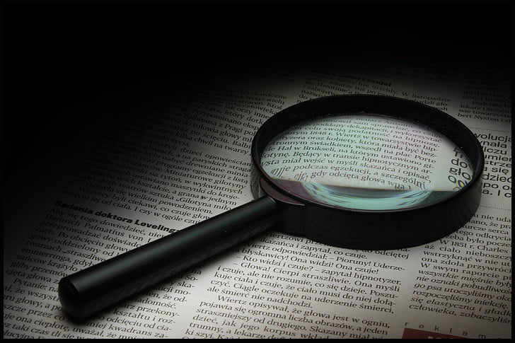 Magnifier Newspaper History Glass Preview