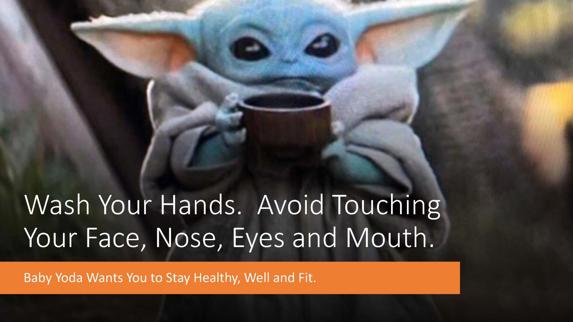 Baby Yoda Wash Hands PSA