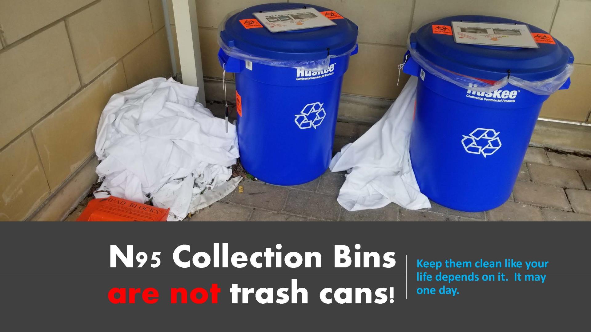 PPE Collection Bins PSA