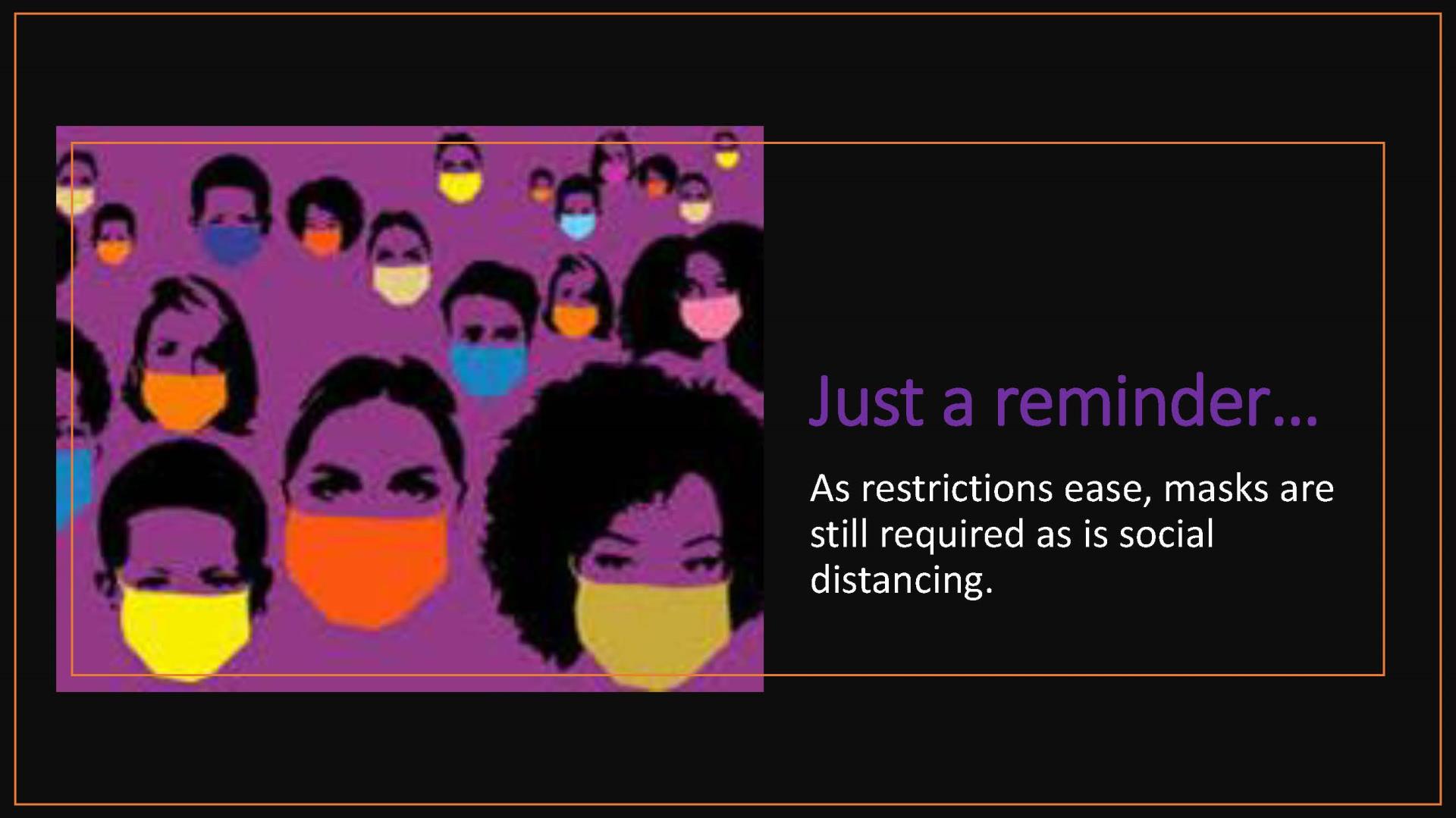 Keep Wearing Masks PSA