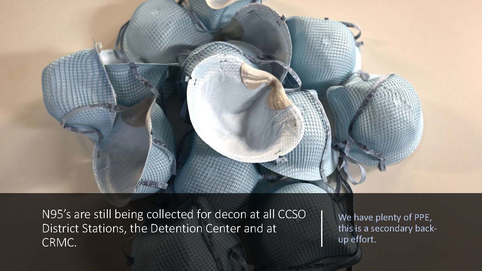 Still Collecting N95s