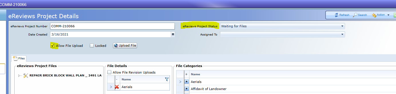 Allow File Upload EnerGov Backoffice